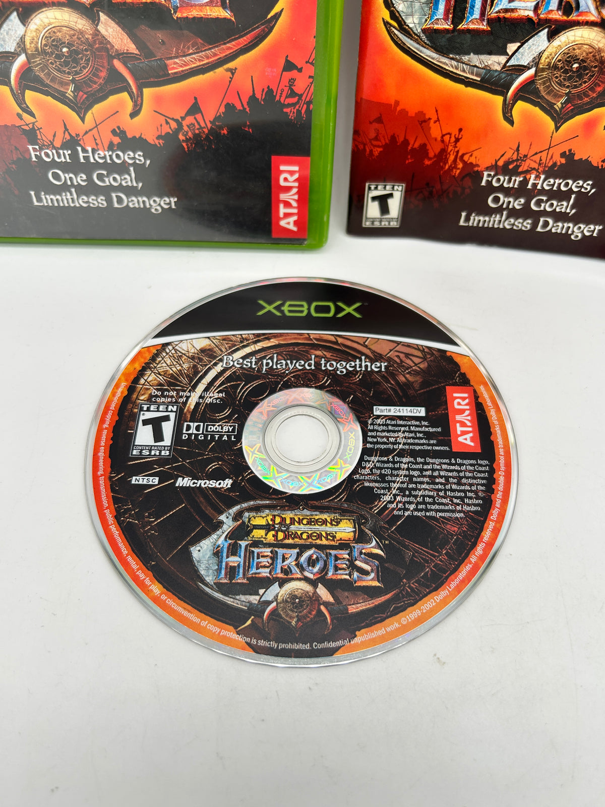 MiCROSOFT XBOX ORiGiNAL | DUNGEONS & DRAGONS HEROES