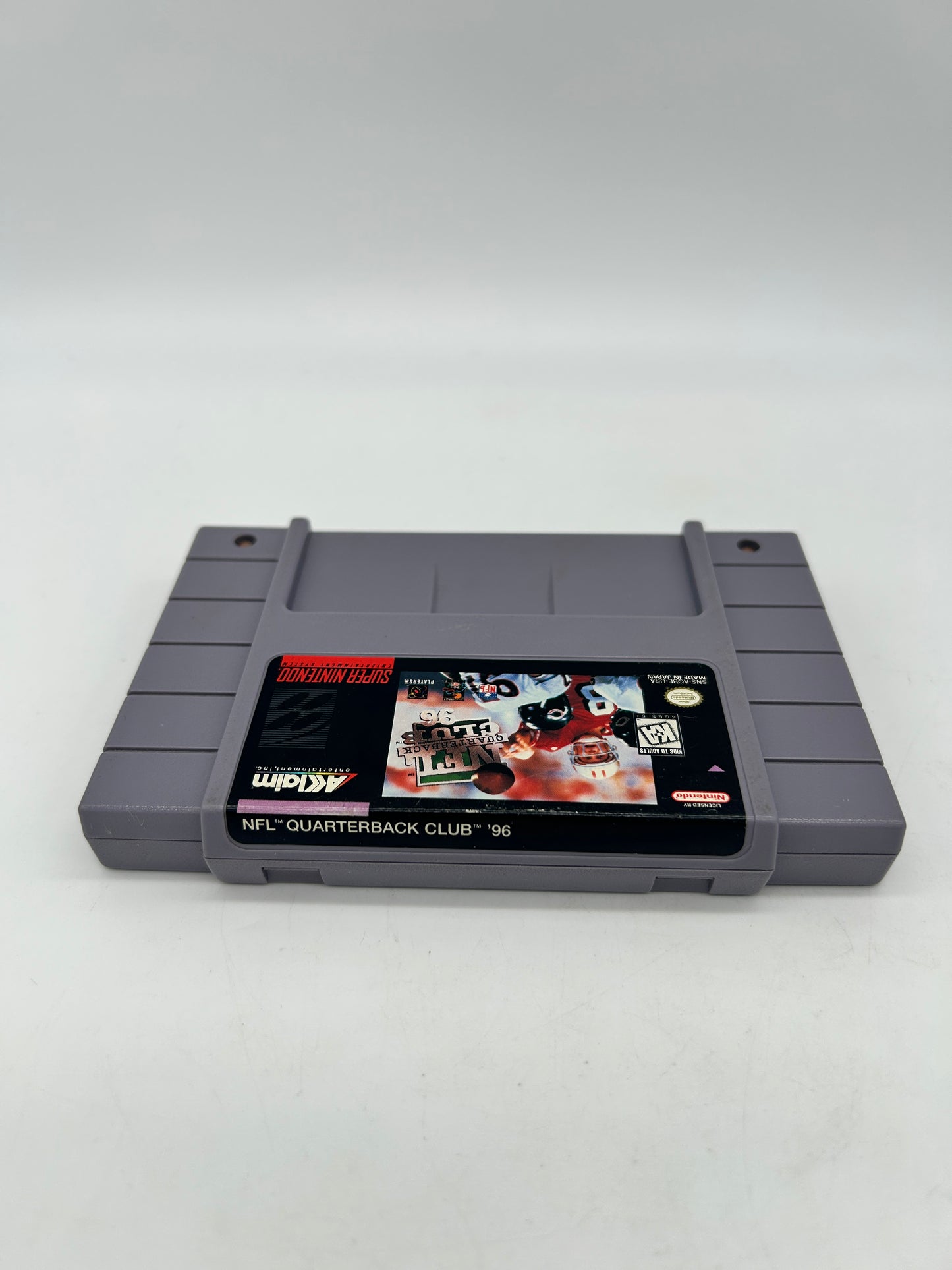 SUPER NiNTENDO [SNES] | NFL QUATERBACK CLUB 96