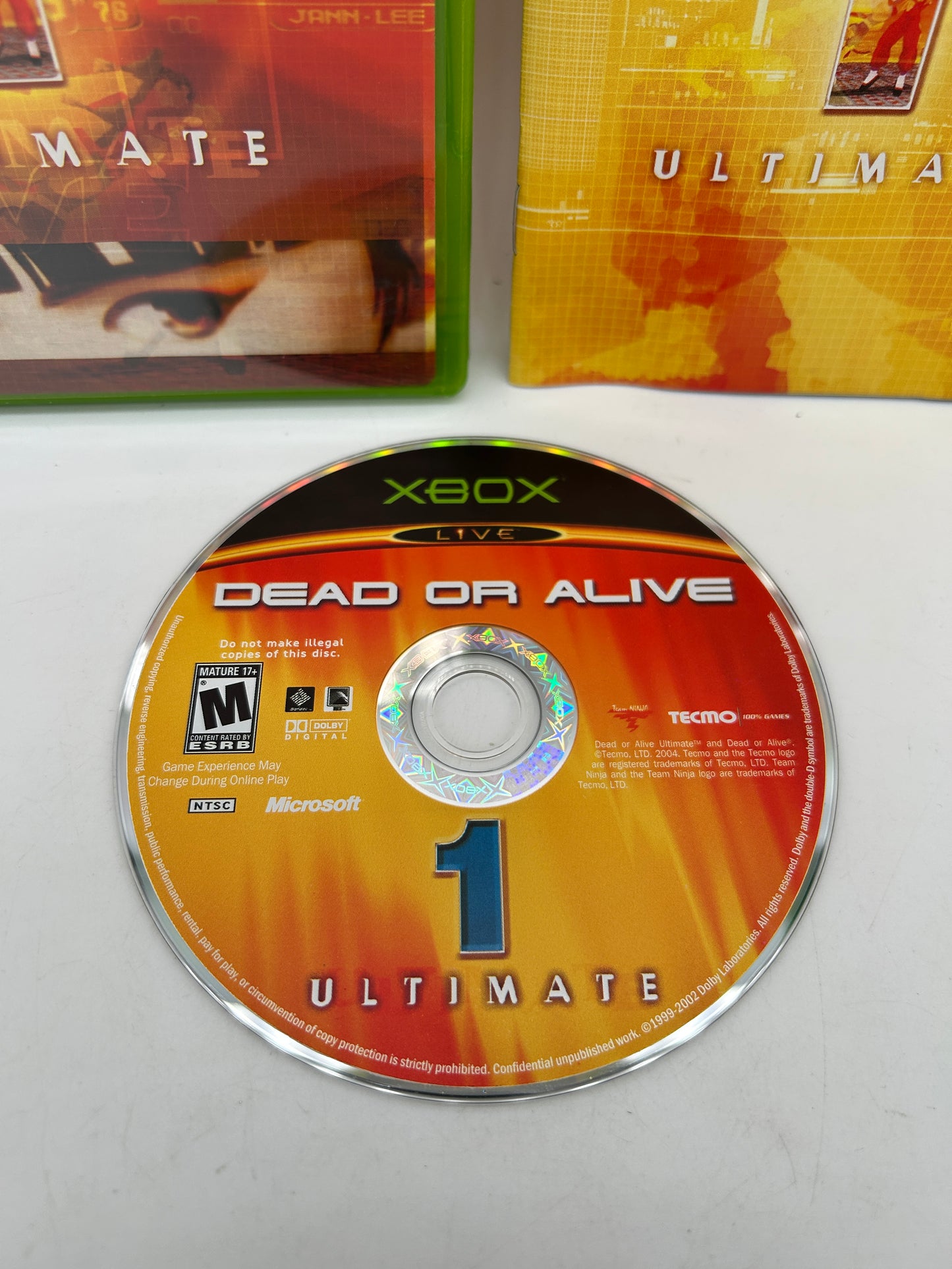 MICROSOFT XBOX ORIGINAL | DEAD OR ALIVE ULTIMATE