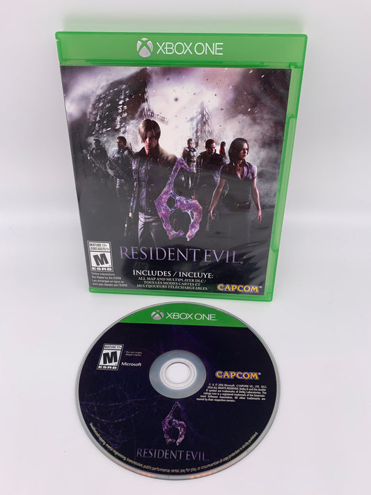 PiXEL-RETRO.COM : MICROSOFT XBOX ONE COMPLETE CIB BOX MANUAL GAME NTSC RESIDENT EVIL 6