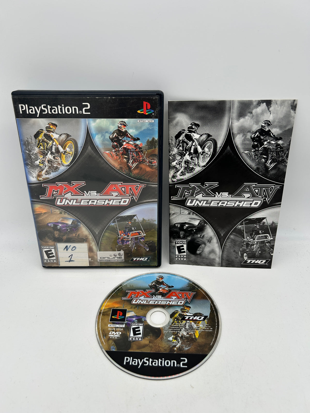 PiXEL-RETRO.COM : SONY PLAYSTATION 2 (PS2) COMPLET CIB BOX MANUAL GAME NTSC MX VS ATV UNLEASHED
