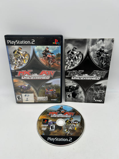 PiXEL-RETRO.COM : SONY PLAYSTATION 2 (PS2) COMPLET CIB BOX MANUAL GAME NTSC MX VS ATV UNLEASHED