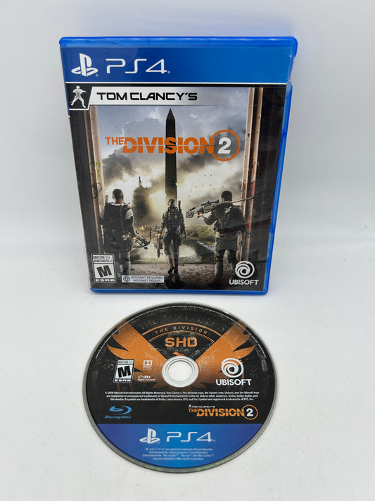 PiXEL-RETRO.COM : SONY PLAYSTATION 4 (PS4) COMPLETE CIB BOX MANUAL GAME NTSC TOM CLANCYS THE DIVISION 2