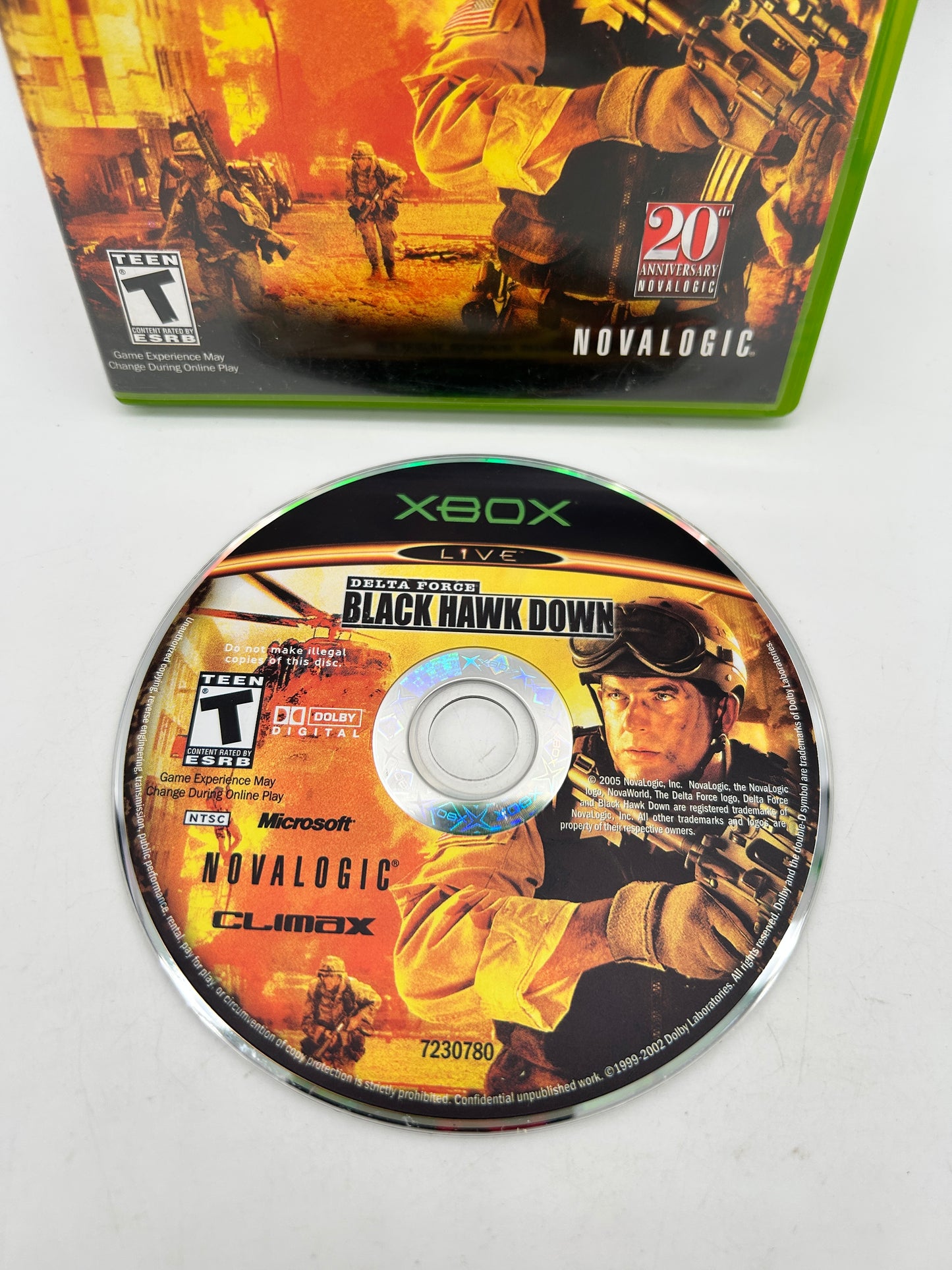 MICROSOFT XBOX ORIGINAL | DELTA FORCE BLACK HAWK DOWN