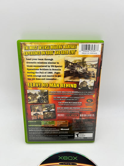 MICROSOFT XBOX ORIGINAL | DELTA FORCE BLACK HAWK DOWN