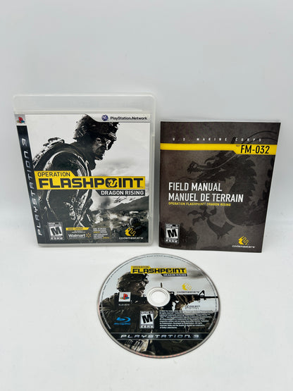 PiXEL-RETRO.COM : SONY PLAYSTATION 3 (PS3) COMPLET CIB BOX MANUAL GAME NTSC OPERATION FLASHPOINT DRAGON RISING