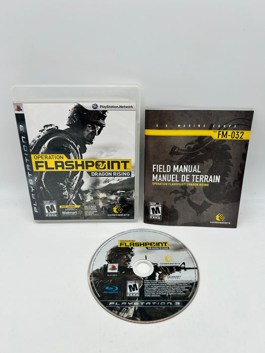 PiXEL-RETRO.COM : SONY PLAYSTATION 3 (PS3) COMPLET CIB BOX MANUAL GAME NTSC OPERATION FLASHPOINT DRAGON RISING