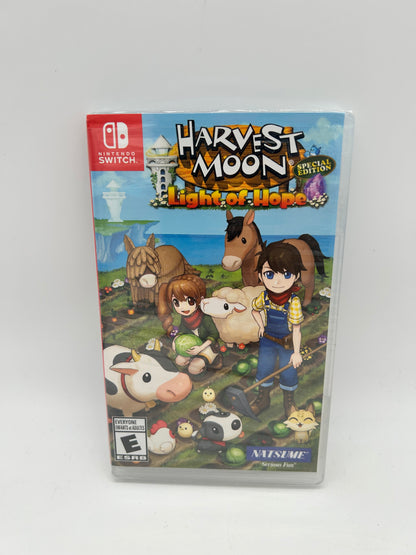 PiXEL-RETRO.COM : NINTENDO SWITCH NEW SEALED IN BOX COMPLETE MANUAL GAME NTSC HARVEST MOON LIGHT OF HOPE