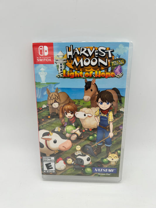 PiXEL-RETRO.COM : NINTENDO SWITCH NEW SEALED IN BOX COMPLETE MANUAL GAME NTSC HARVEST MOON LIGHT OF HOPE