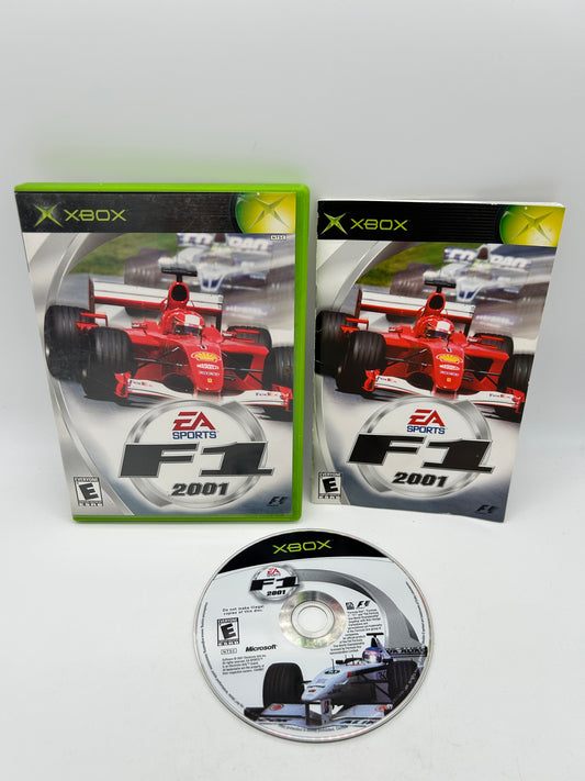 PiXEL-RETRO.COM : MICROSOFT XBOX COMPLETE CIB BOX MANUAL GAME NTSC F1 2001