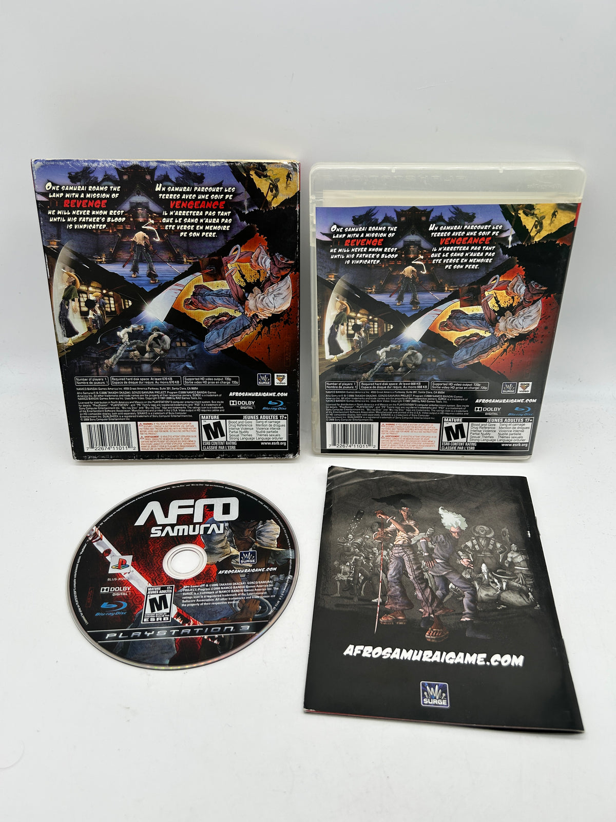 SONY PLAYSTATION 3 [PS3] | AFRO SAMURAI