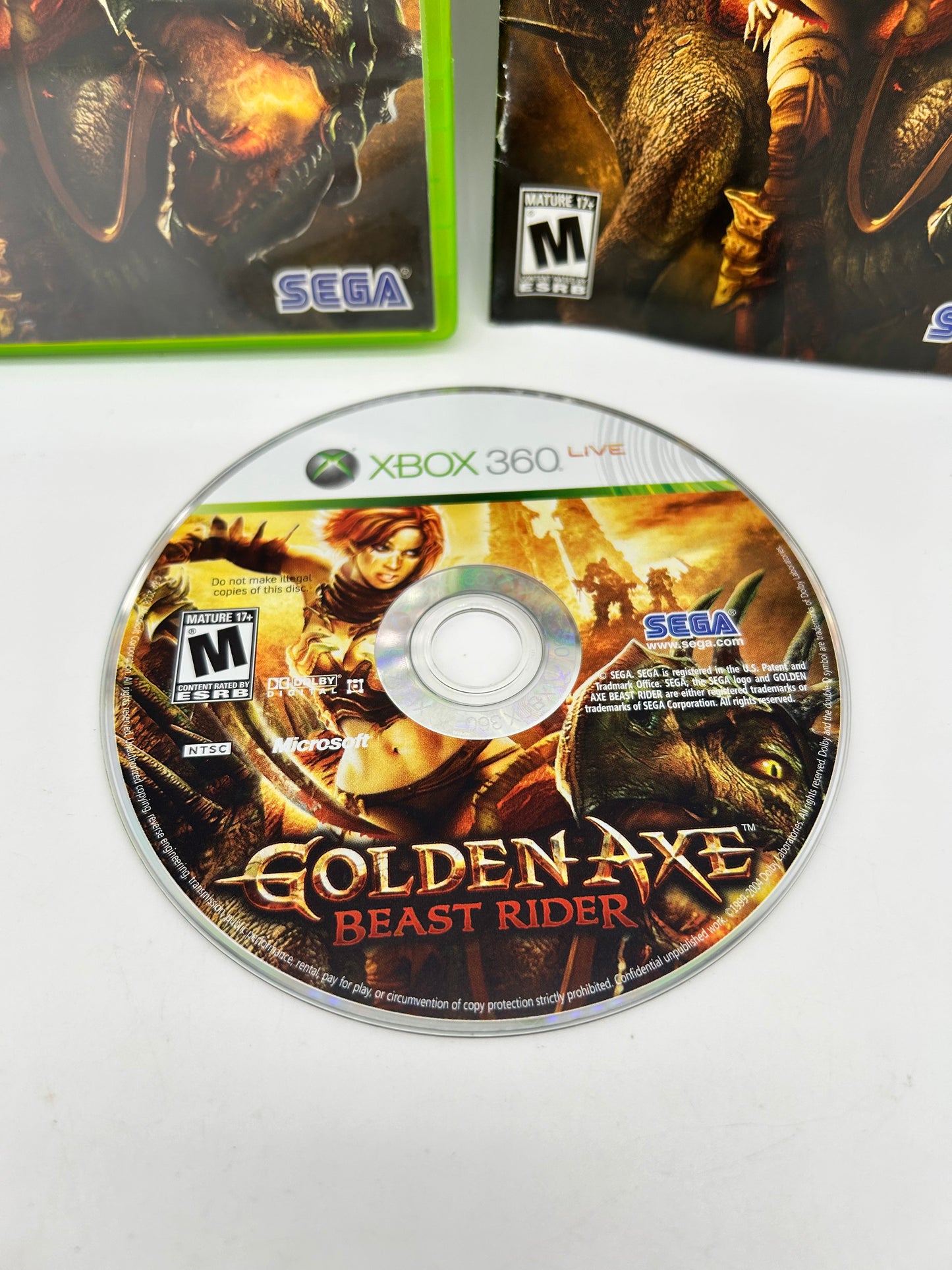 MiCROSOFT XBOX 360 | GOLDEN AXE BEAST RiDER