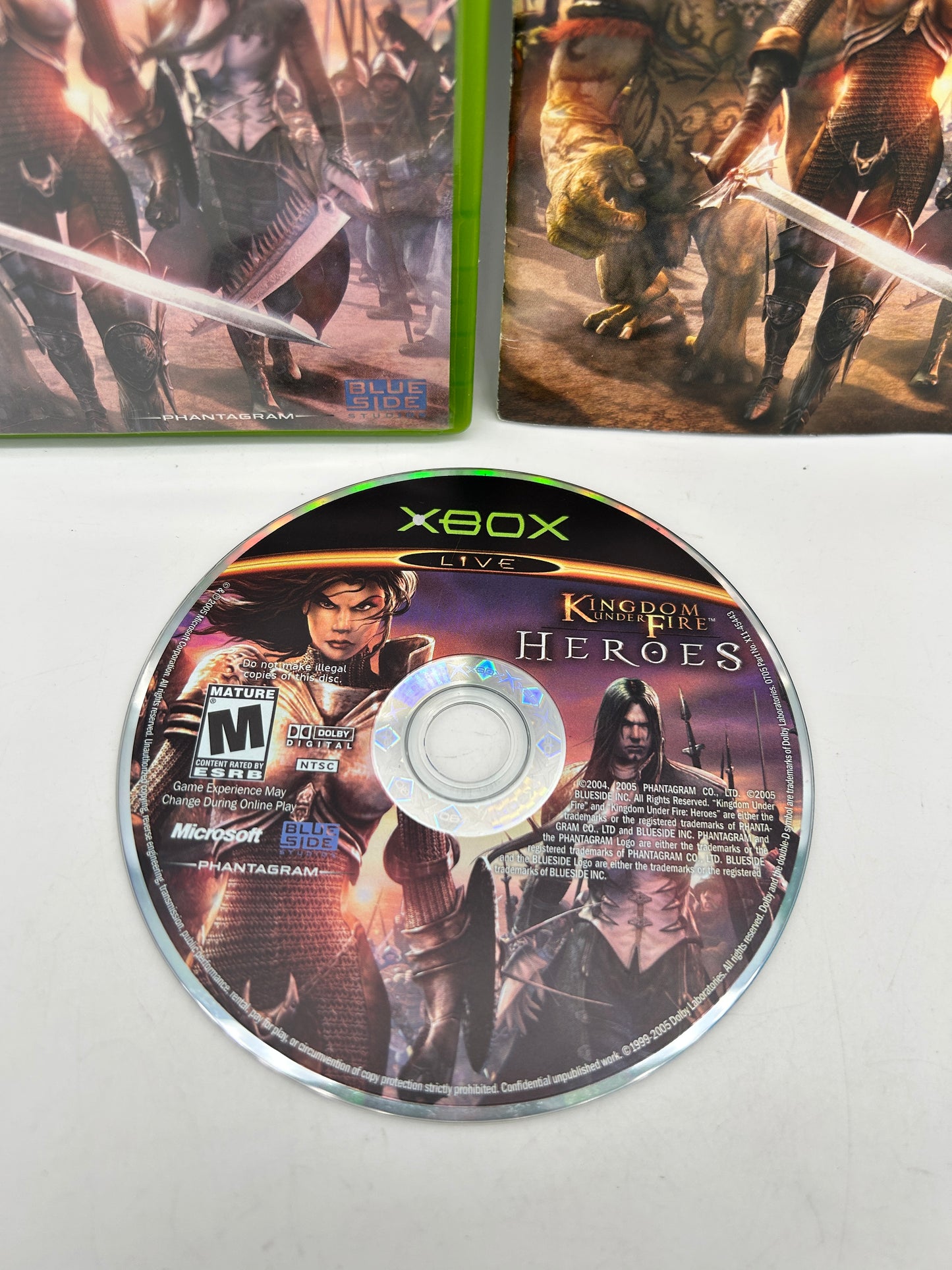 MiCROSOFT XBOX ORiGiNAL | KiNGDOM UNDER FIRE HEROES