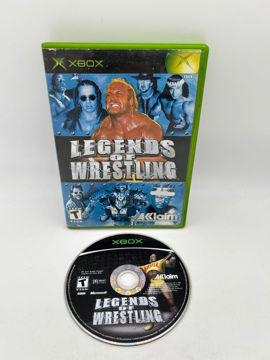 PiXEL-RETRO.COM : MICROSOFT XBOX COMPLETE CIB BOX MANUAL GAME NTSC LEGENDS OF WRESTLING