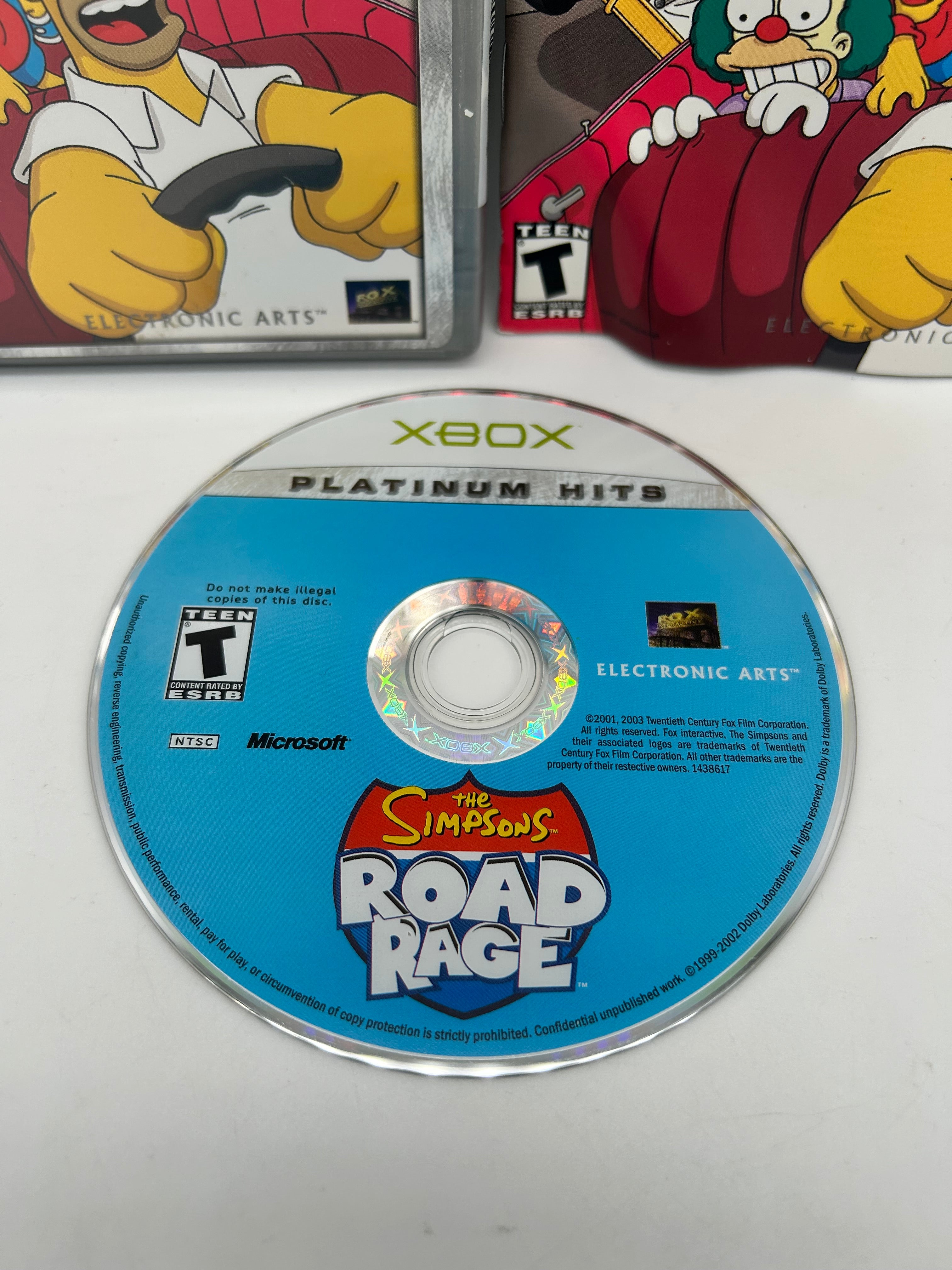 The Simpsons Road Rage Platinum Hits 2024 for Xbox Original