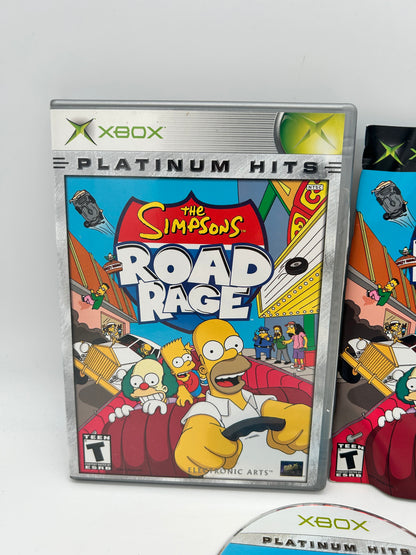 MiCROSOFT XBOX ORiGiNAL | THE SiMPSONS ROAD RAGE | PLATiNUM HiTS