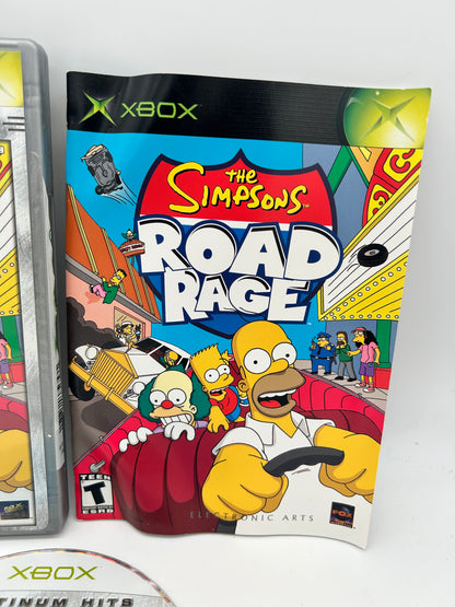 MiCROSOFT XBOX ORiGiNAL | THE SiMPSONS ROAD RAGE | PLATiNUM HiTS