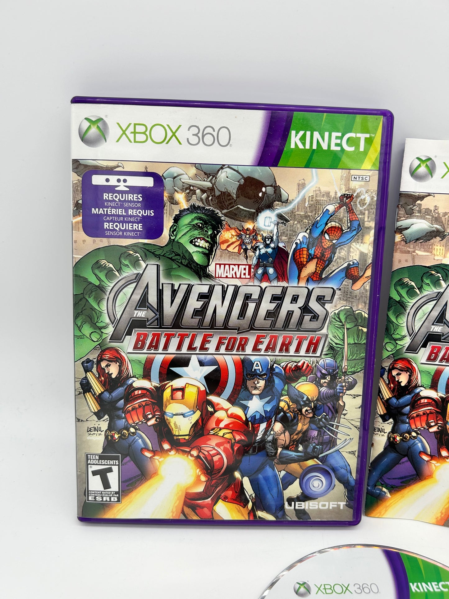 MiCROSOFT XBOX 360 | MARVEL AVENGERS BATTLE FOR EARTH