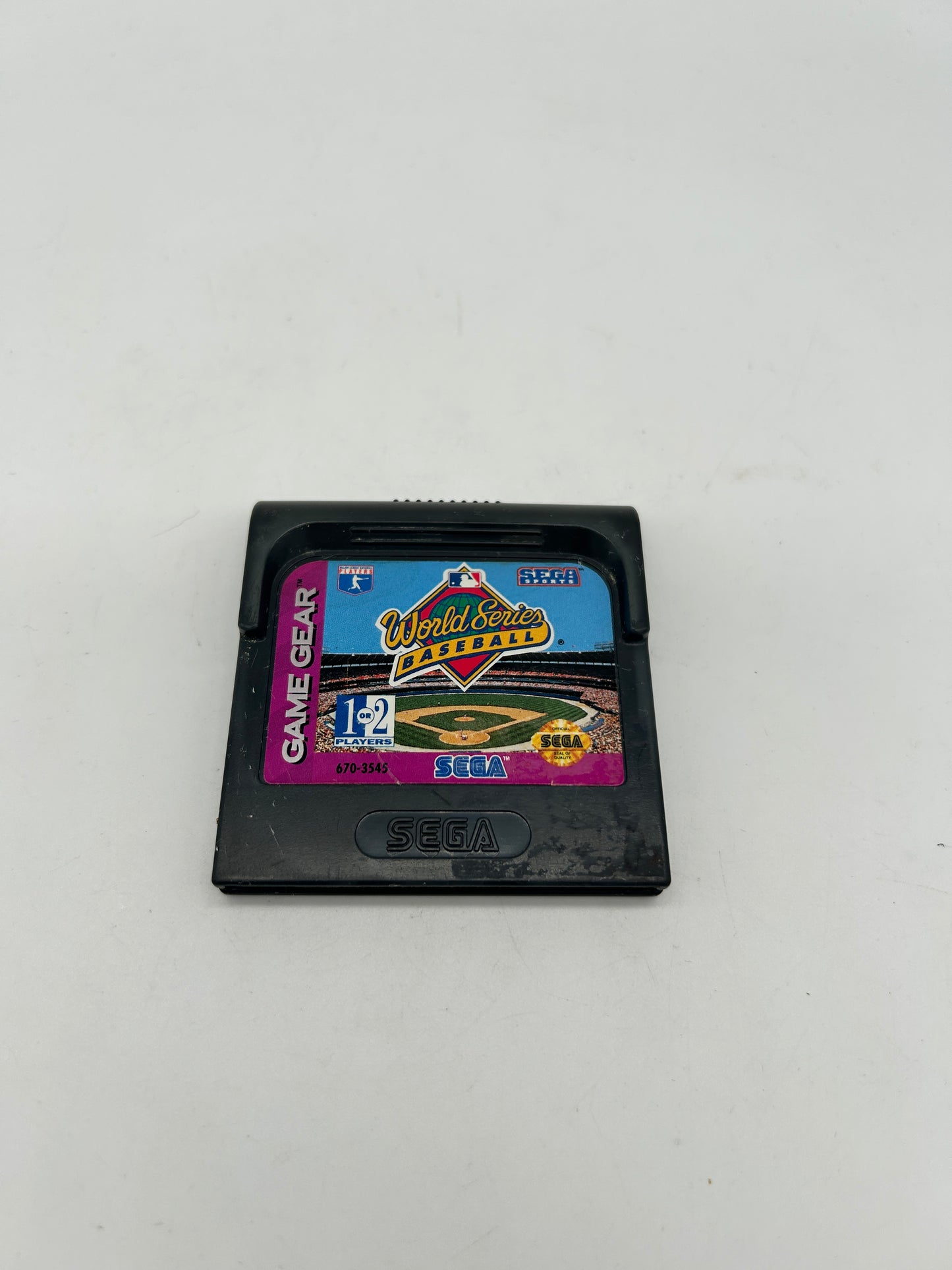 PiXEL-RETRO.COM : SEGA GAME GEAR GAME NTSC WORLD SERIES BASEBALL