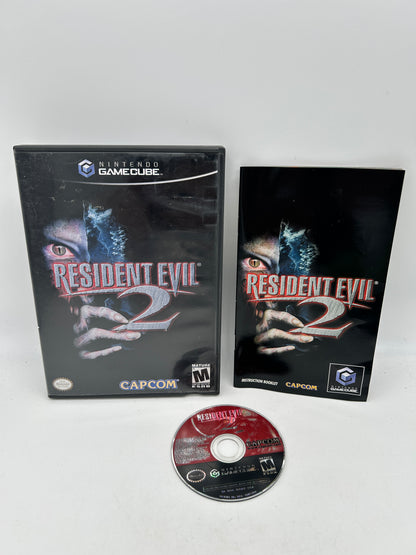 PiXEL-RETRO.COM : NINTENDO GAMECUBE COMPLETE CIB BOX MANUAL GAME NTSC RESIDENT EVIL 2