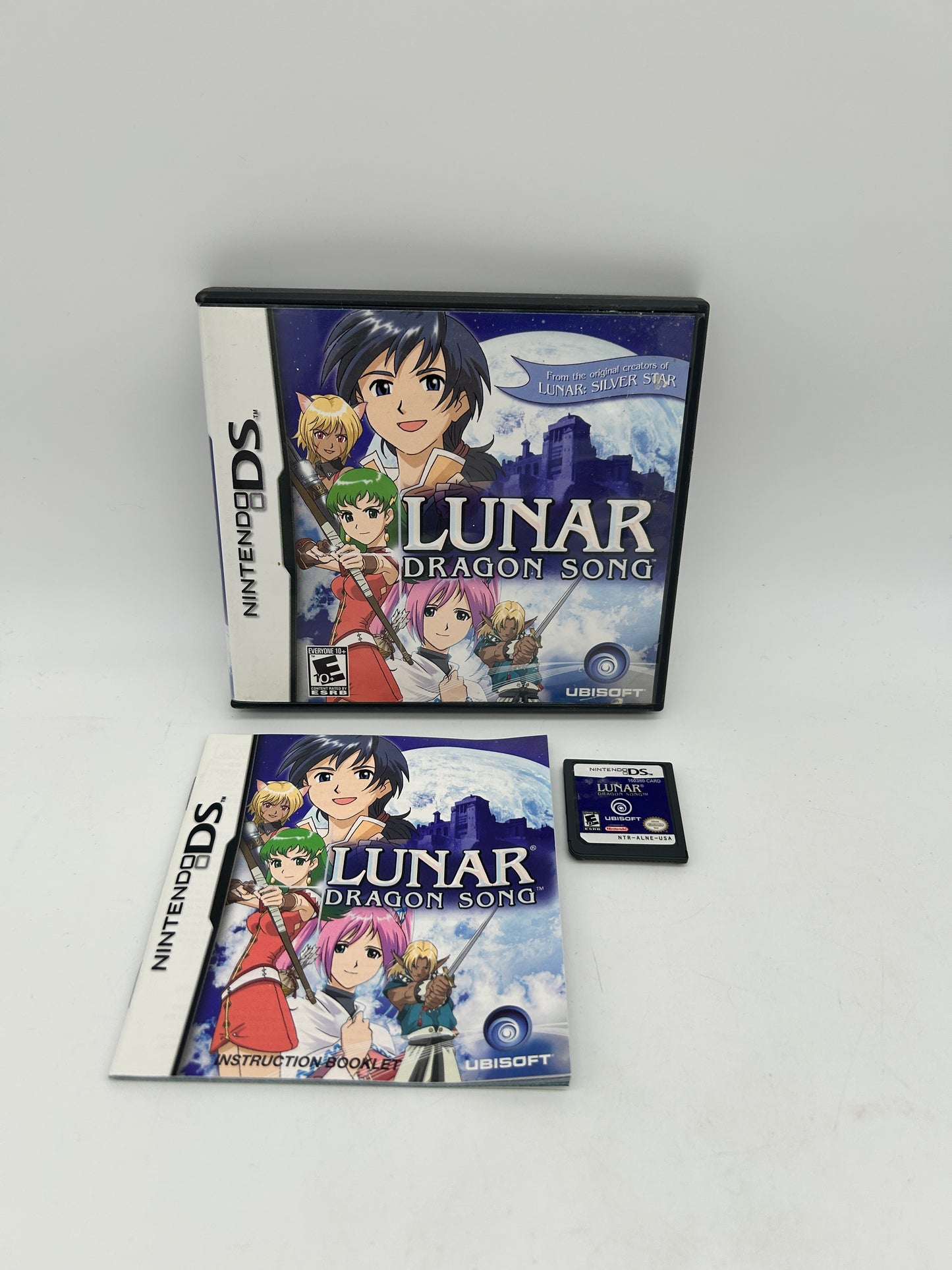 PiXEL-RETRO.COM : NINTENDO DS COMPLET CIB BOX MANUAL GAME NTSC LUNAR DRAGON SONG