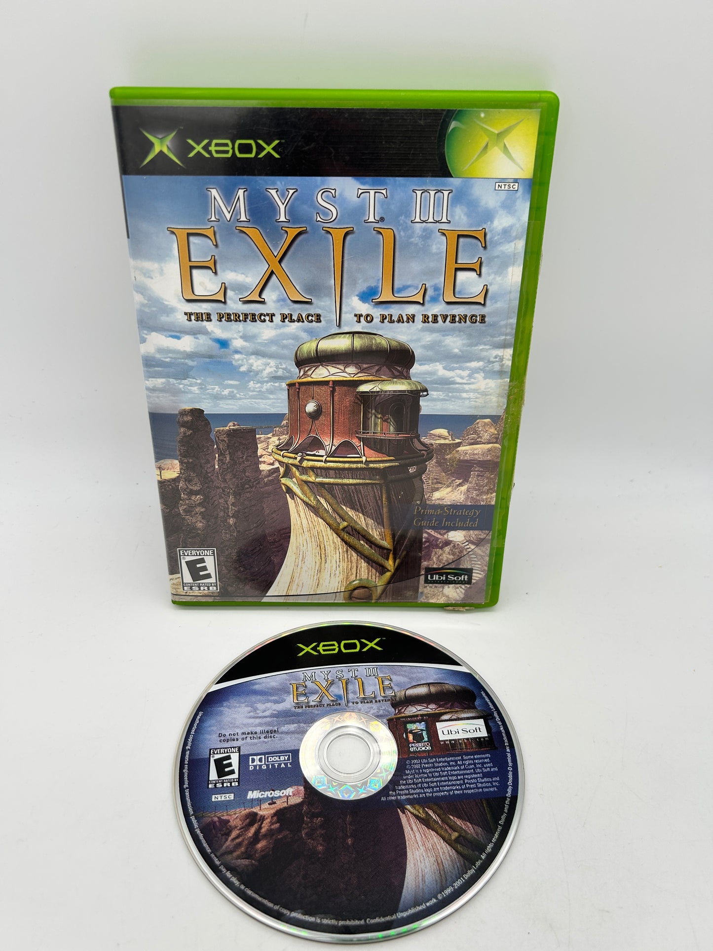 PiXEL-RETRO.COM : MICROSOFT XBOX COMPLETE CIB BOX MANUAL GAME NTSC MYST III EXILE THE PERFECT PLACE TO PLAN REVENGE