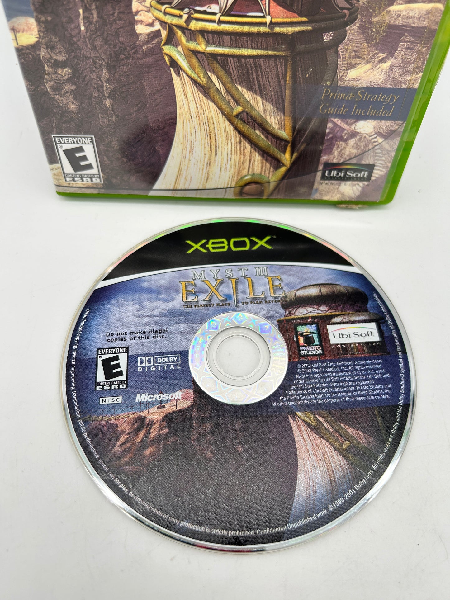 MiCROSOFT XBOX ORiGiNAL | MYST III EXiLE THE PERFECT PLACE TO PLAN REVENGE