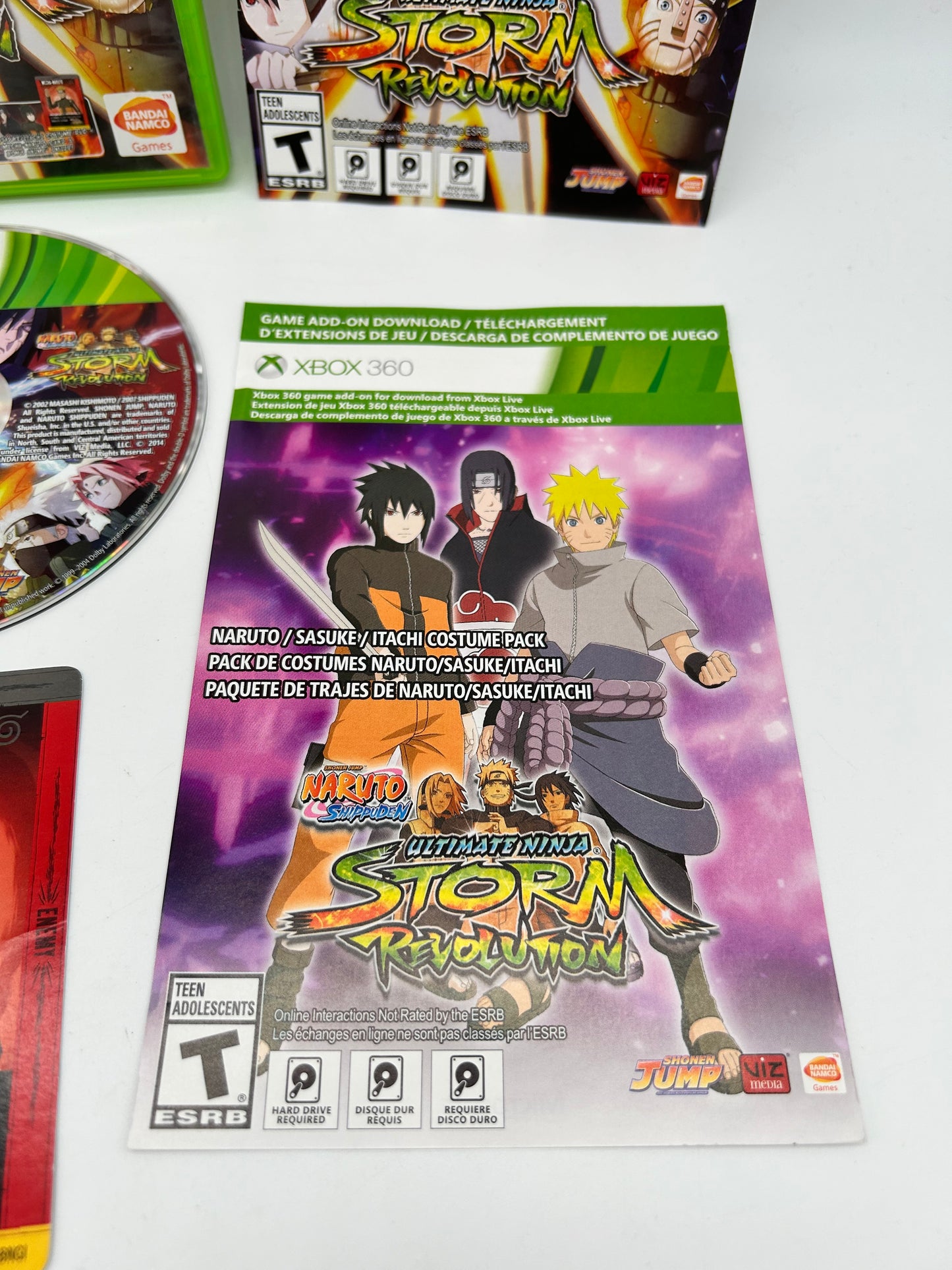 MiCROSOFT XBOX 360 | NARUTO SHiPPUDEN ULTiMATE NiNJA STORM REVOLUTiON