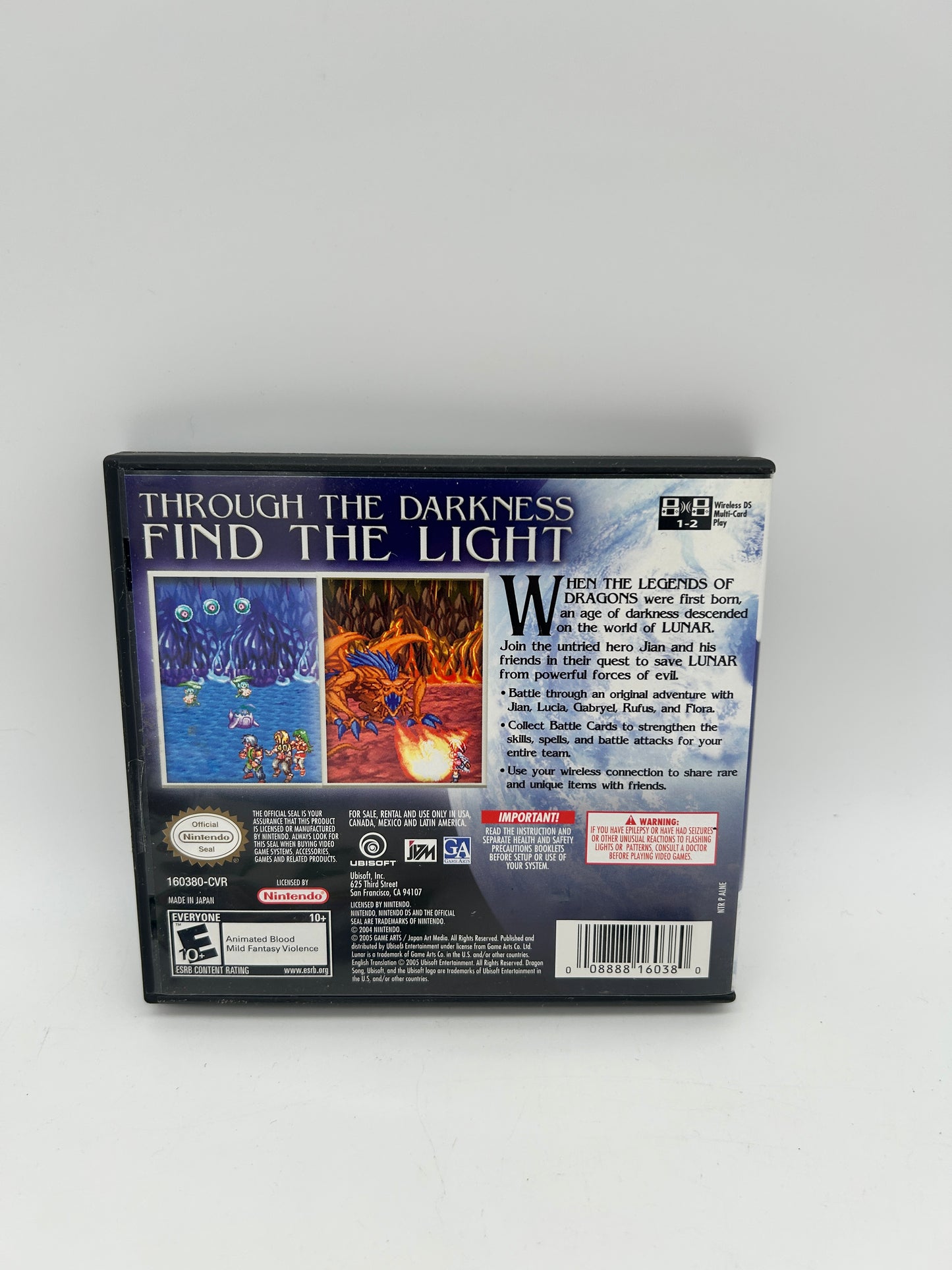 NiNTENDO DS | LUNAR DRAGON SONG