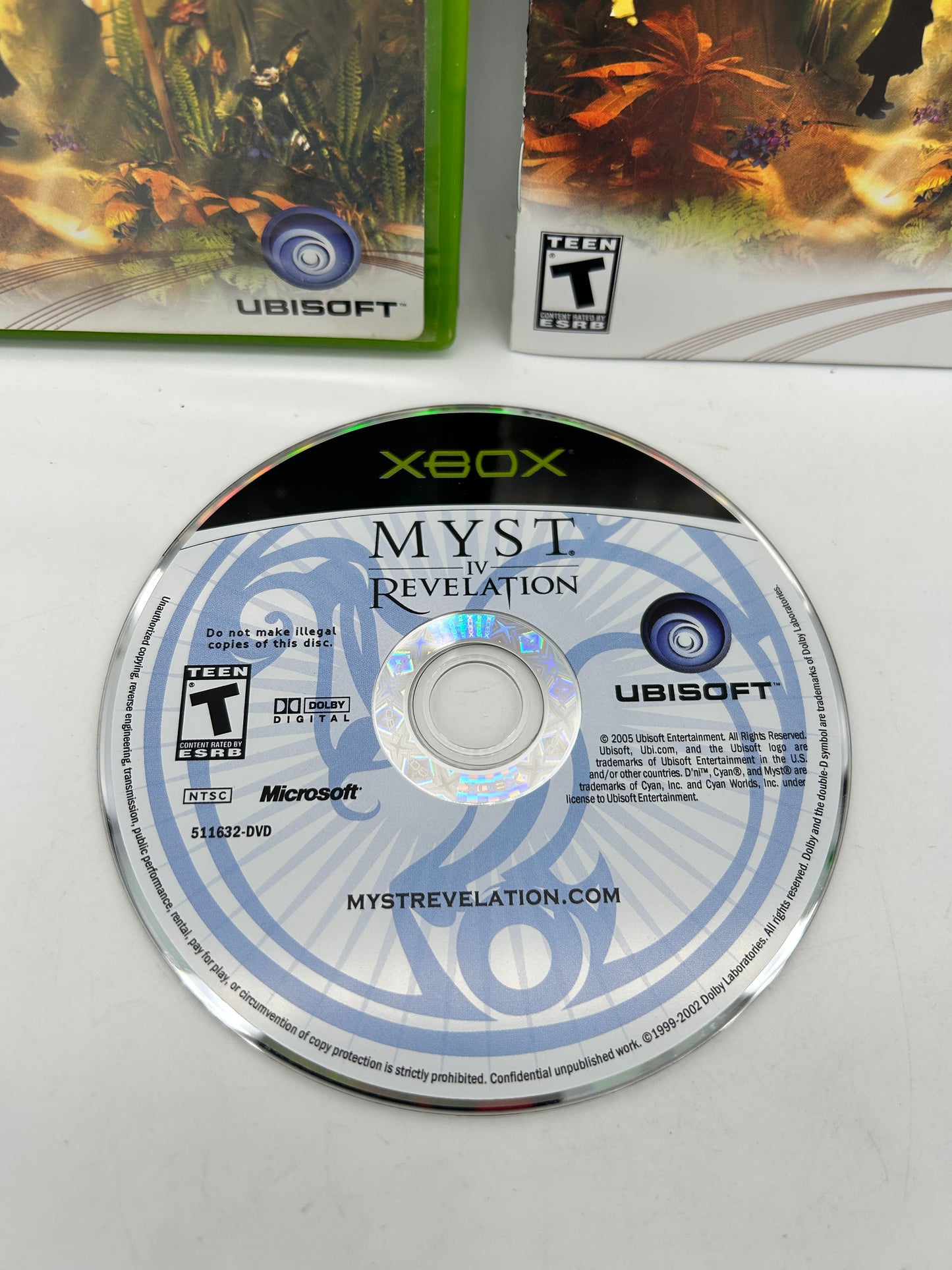 MiCROSOFT XBOX ORiGiNAL | MYST IV REVELATiON