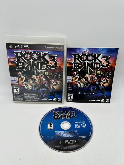 PiXEL-RETRO.COM : SONY PLAYSTATION 3 (PS3) COMPLET CIB BOX MANUAL GAME NTSC ROCK BAND 3