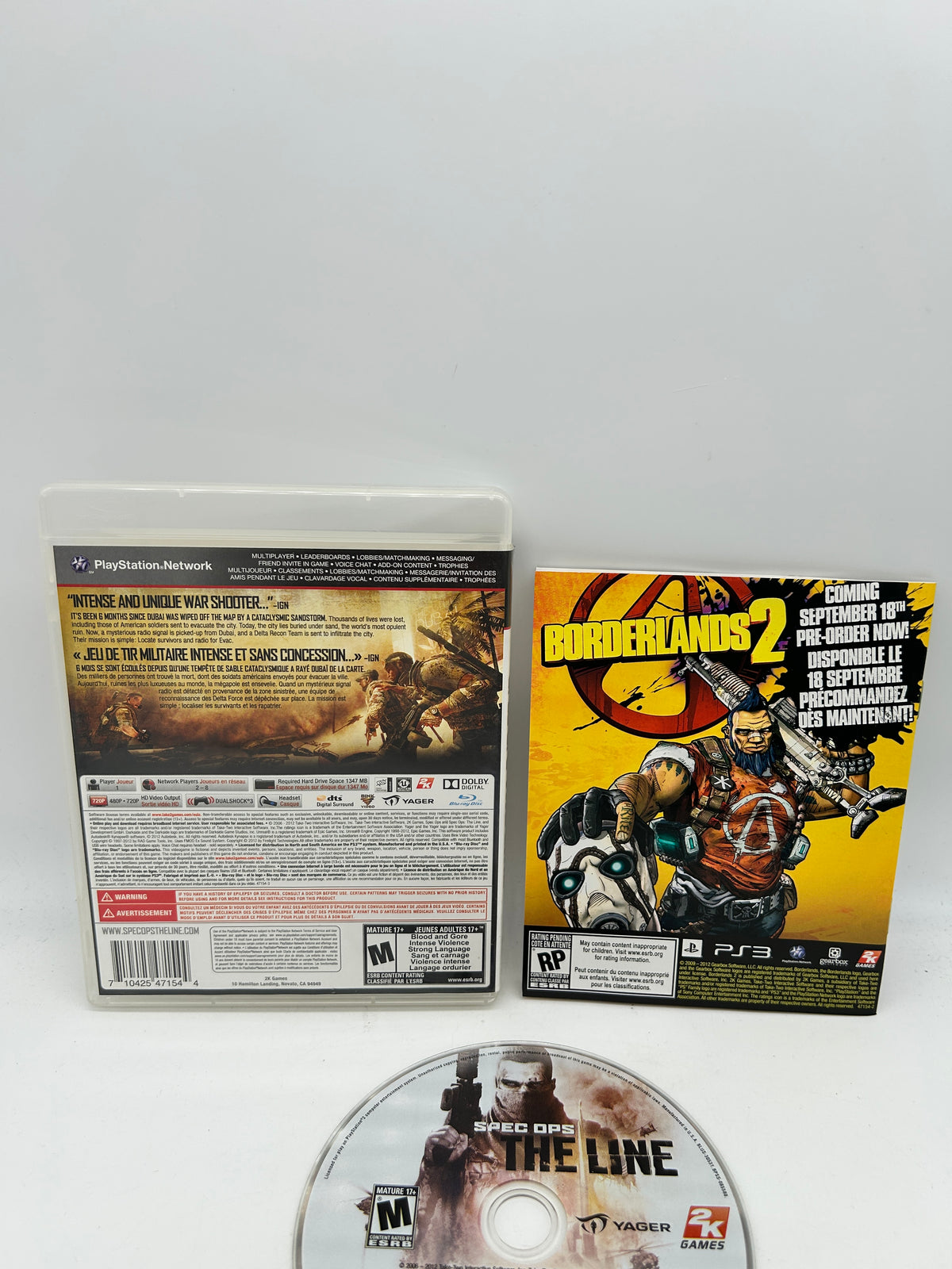 SONY PLAYSTATiON 3 [PS3] | SPEC OPS THE LiNE