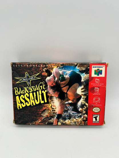 NiNTENDO 64 [N64] | WCW BACKSTAGE ASSAULT