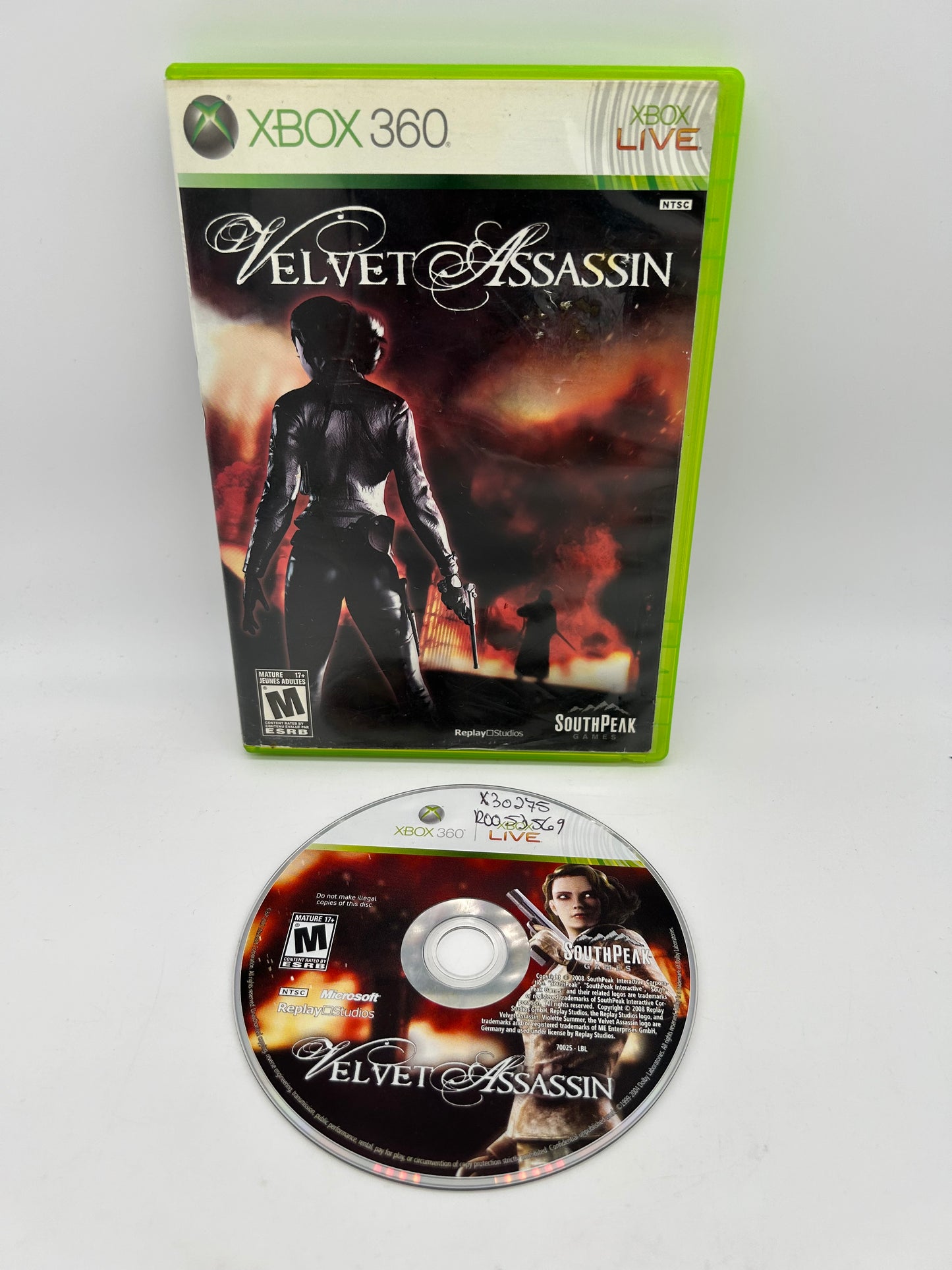 PiXEL-RETRO.COM : MICROSOFT XBOX 360 COMPLETE CIB BOX MANUAL GAME NTSC VELVET ASSASSIN