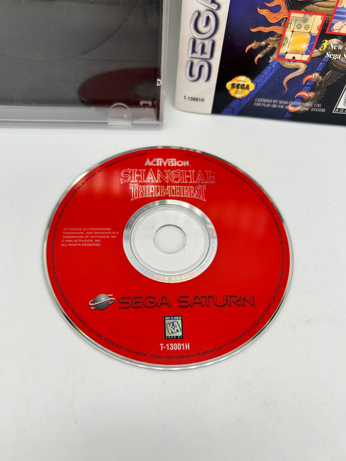 SEGA SATURN | SHANGAI TRIPLE THREAT