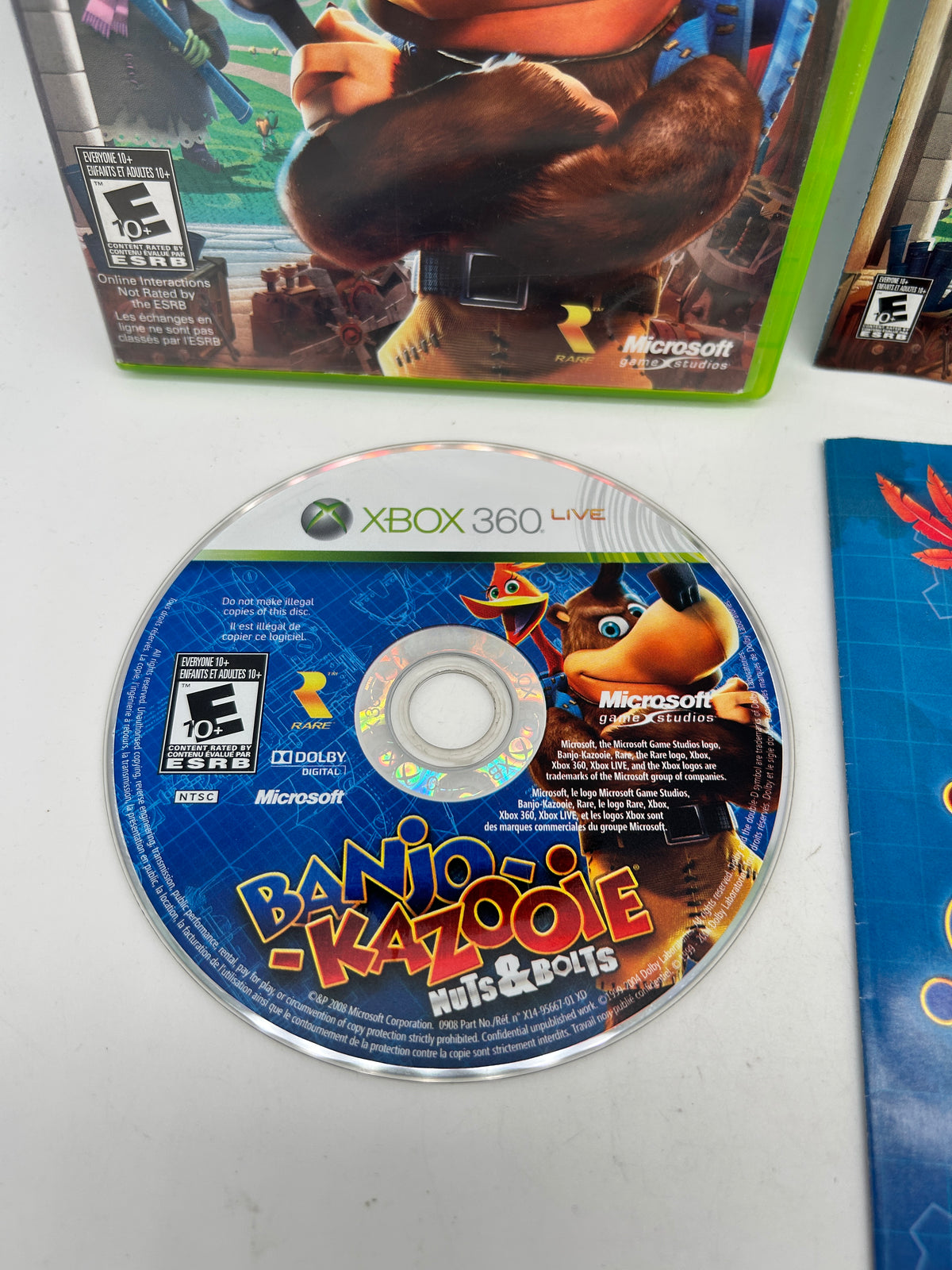 MiCROSOFT XBOX 360 | BANJO-KAZOOiE NUTS & BOLTS