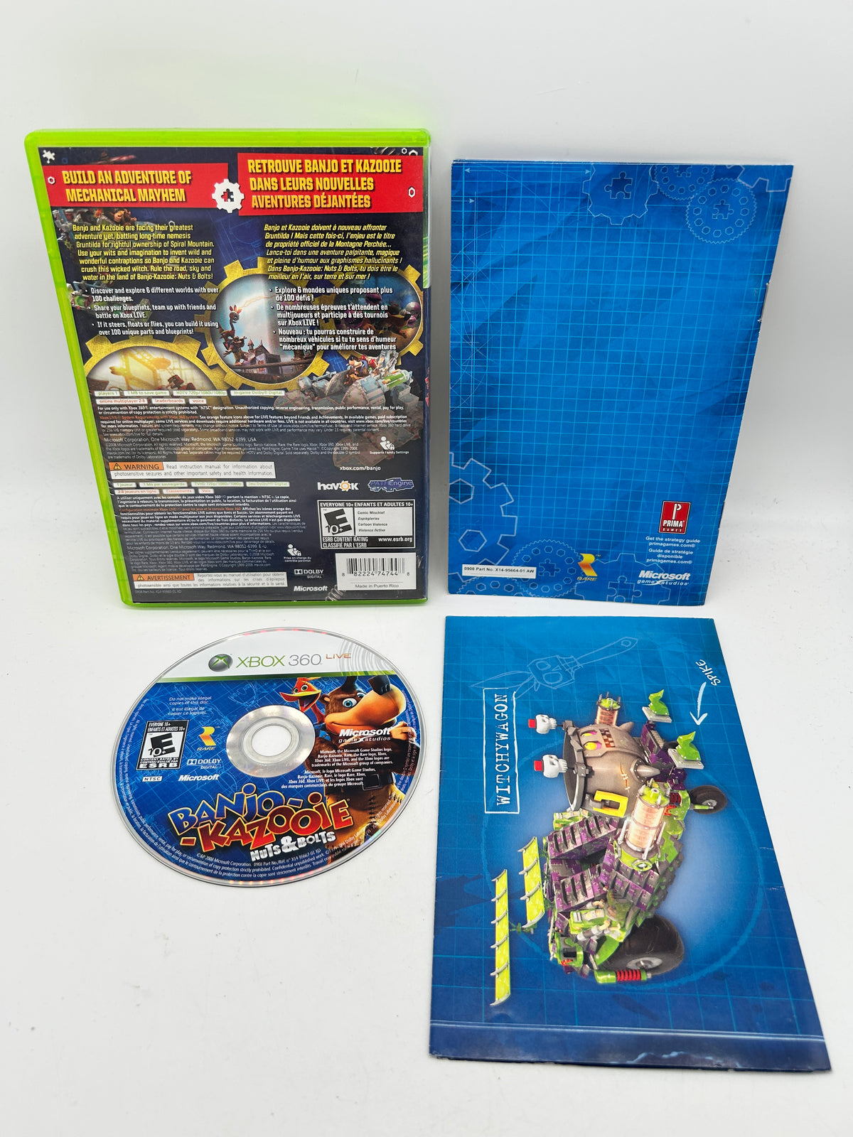 MiCROSOFT XBOX 360 | BANJO-KAZOOiE NUTS & BOLTS