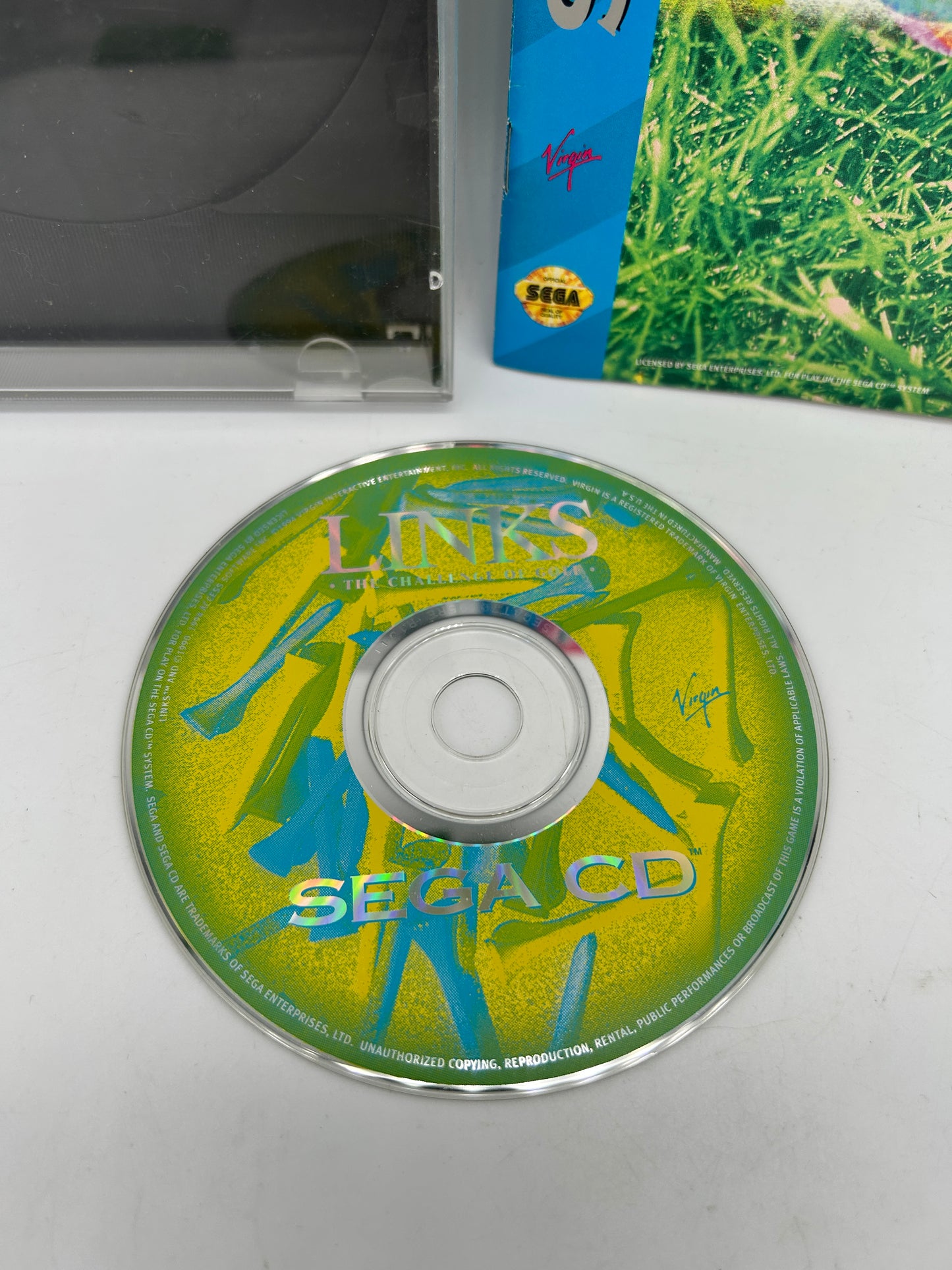 SEGA CD | LiNKS THE CHALLENGE OF GOLF