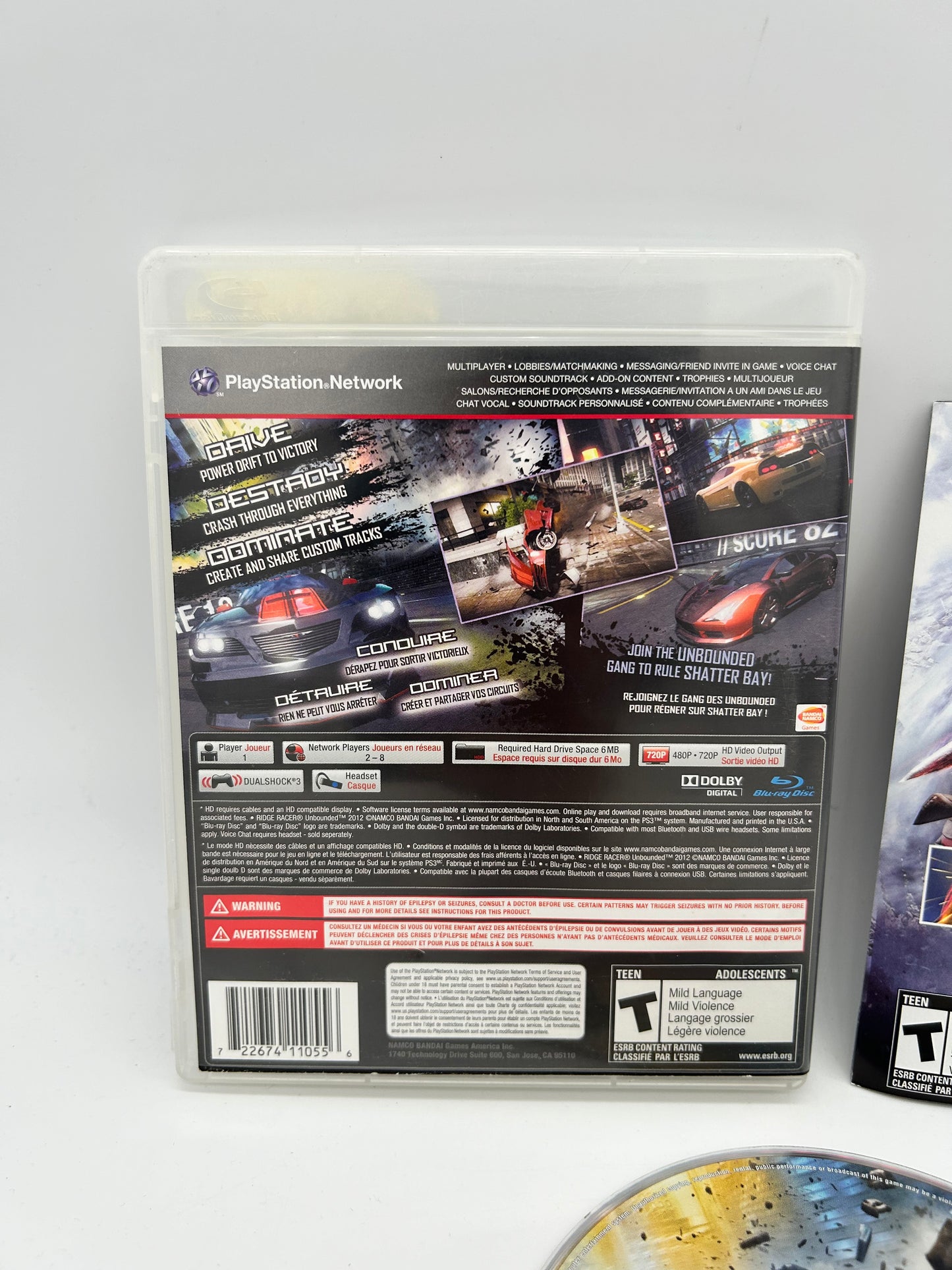 SONY PLAYSTATiON 3 [PS3] | RiDGE RACER UNBOUNDED