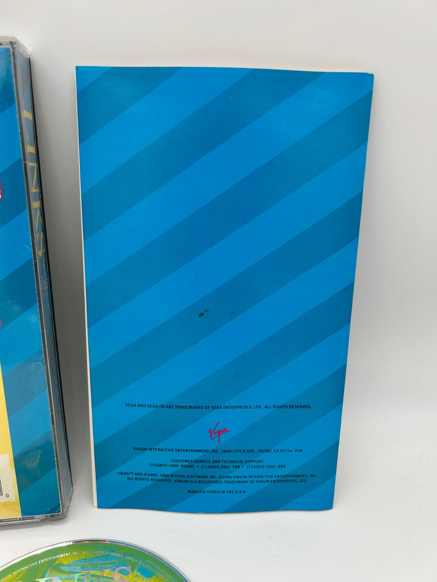 SEGA CD | LiNKS THE CHALLENGE OF GOLF