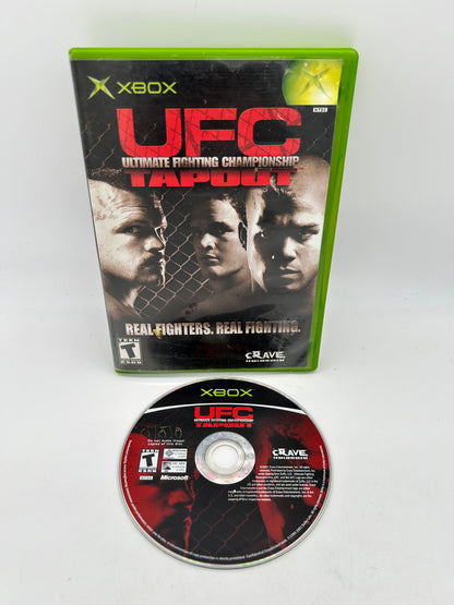 PiXEL-RETRO.COM : MICROSOFT XBOX COMPLETE CIB BOX MANUAL GAME NTSC UFC TAPOUT