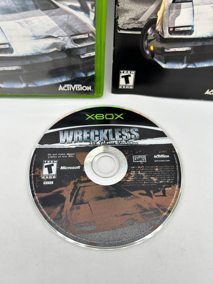 MiCROSOFT XBOX ORiGiNAL | WRECKLESS THE YAKUZA MiSSiONS