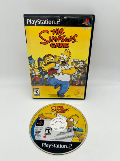 PiXEL-RETRO.COM : SONY PLAYSTATION 2 (PS2) COMPLET CIB BOX MANUAL GAME NTSC THE SIMPSONS GAME