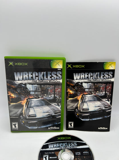 MiCROSOFT XBOX ORiGiNAL | WRECKLESS THE YAKUZA MiSSiONS