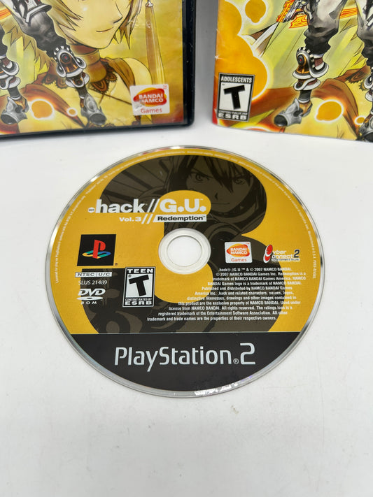 SONY PLAYSTATiON 2 [PS2] | DOT .HACK G.U. REDEMPTiON VOL.3