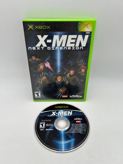 PiXEL-RETRO.COM : MICROSOFT XBOX COMPLETE CIB BOX MANUAL GAME NTSC X-MEN DIMENSION