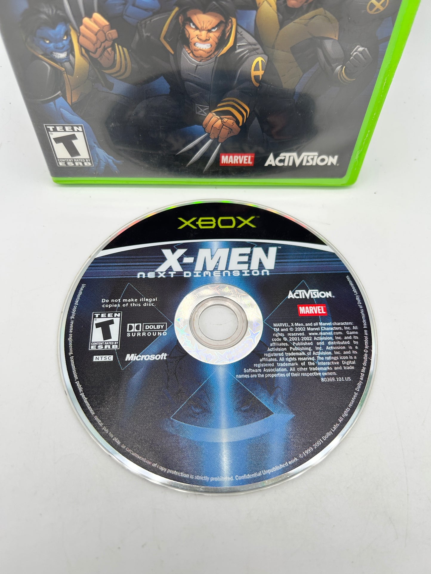 MiCROSOFT XBOX ORiGiNAL | X-MEN NEXT DiMENSiON
