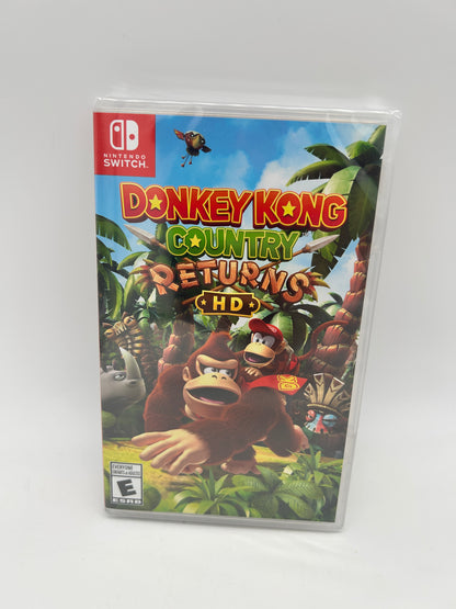 PiXEL-RETRO.COM : NINTENDO SWITCH NEW SEALED IN BOX COMPLETE MANUAL GAME NTSC DONKEY KONG COUNTRY RETURNS HD