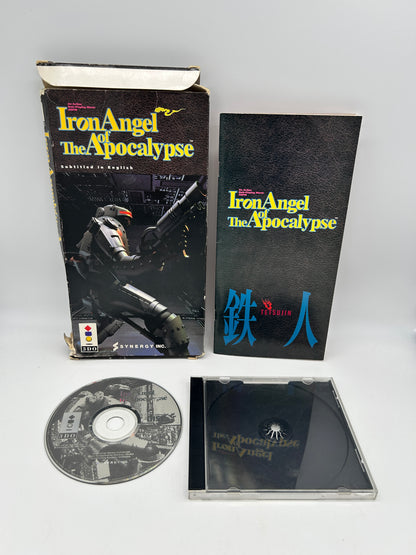 PiXEL-RETRO.COM : 3DO PANASONIC INSTRUCTION MANUAL NTSC GAME COMPLET CIB IRON ANGEL OF THE APOCALYPSE
