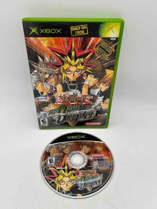 PiXEL-RETRO.COM : MICROSOFT XBOX COMPLETE CIB BOX MANUAL GAME NTSC YU-GI-OH THE DAWN OF DESTINY